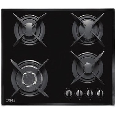 اجاق گاز کن مدل IG6401 ۴ شعله شیشه ای