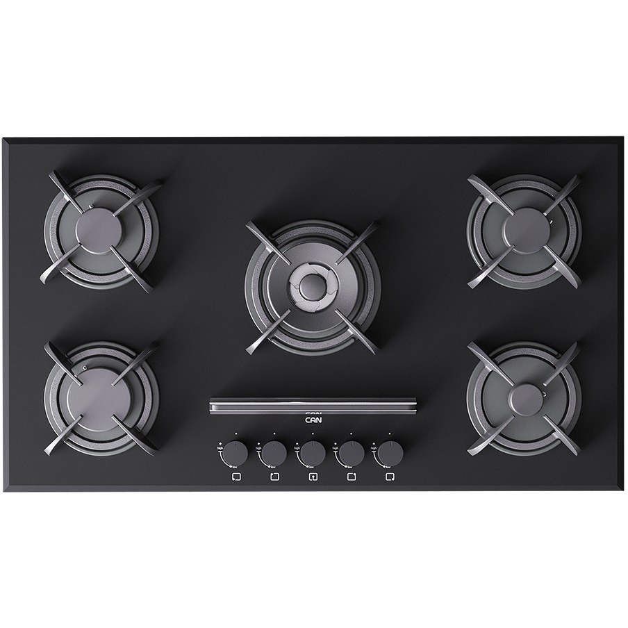 اجاق گاز کن مدل IG8503 پنج شعله شیشه ای